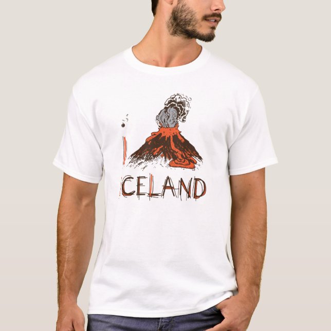 I LOVE ICELAND T-shirt (Front)
