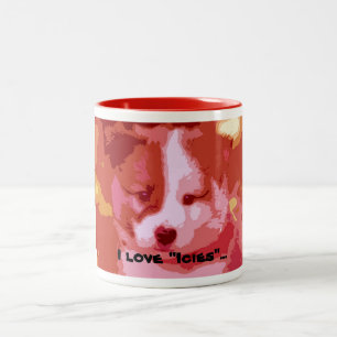I love "Icies"... Two-Tone Coffee Mug