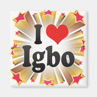 I Love Igbo Magnet