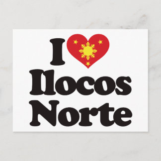 I Love Ilocos Norte Postcard