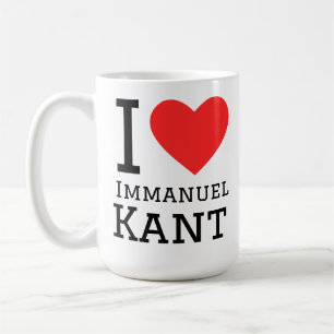 I love immanuel kant coffee mug