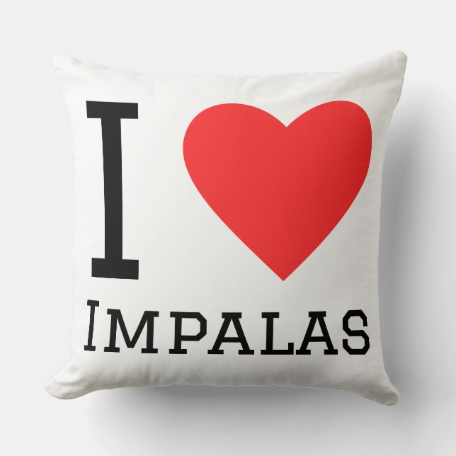 I love impalas cushion (Front)