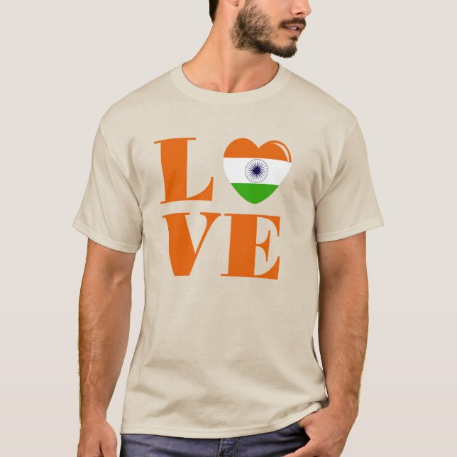 I love India T-Shirt (Front)