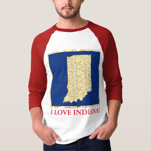 I LOVE INDIANA! T-Shirt (Front)