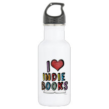 I Love Indie Books Fun Cool Authors Design