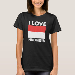 I Love Indonesia I Heart Indonesia Family Travel I T-Shirt
