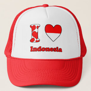 I love Indonesia Trucker Hat