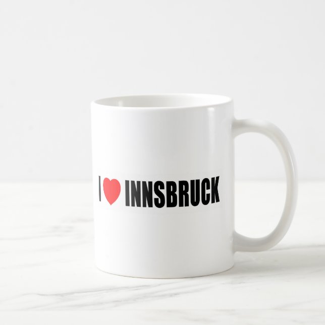 I Love Innsbruck Coffee Mug (Right)