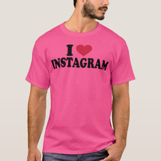 I Love Instagram friends T-Shirt