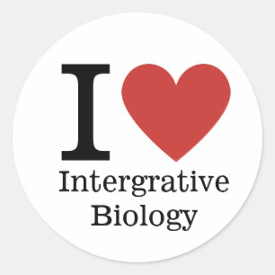 I ❤️ Love Integrative Biology STICKER