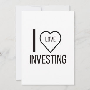 I LOVE INVESTING HOLIDAY CARD