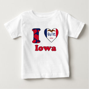 I love Iowa Baby T-Shirt