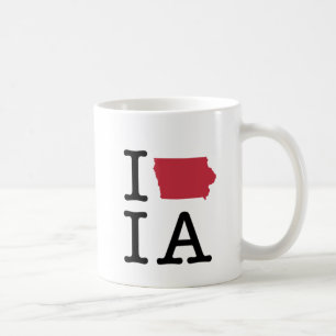 I Love Iowa Coffee Mug