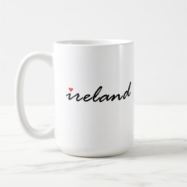 I love Ireland Irish Coffee Mug (Left)