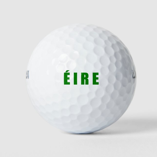 I love Ireland Irish Golf Balls (Front)