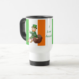 I Love Ireland Travel Mug