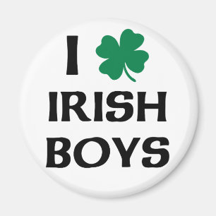 I Love Irish Boys Magnet