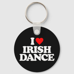 I LOVE IRISH DANCE KEY RING