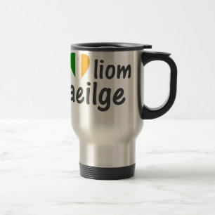 I Love Irish Gaeilge Gaelic Cup