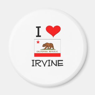 I Love IRVINE California Magnet