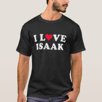 I Love Isaak Matching Girlfriend & Boyfriend Isaak