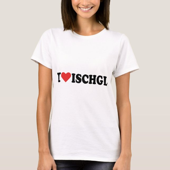 I love Ischgl T-Shirt (Front)