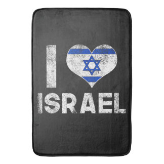 I Love Israel Bath Mat