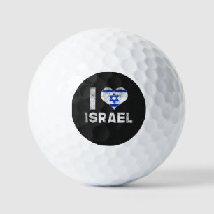 I Love Israel Golf Balls