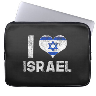 I Love Israel Laptop Sleeve