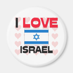 I Love Israel Magnet