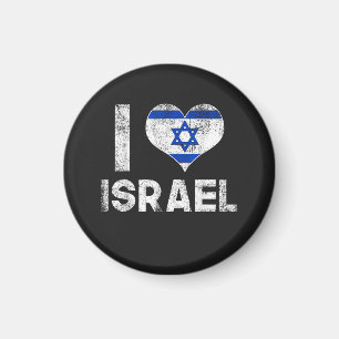 I Love Israel Magnet