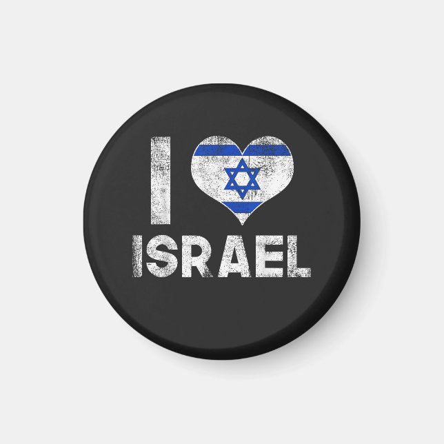 I Love Israel Magnet (Front)