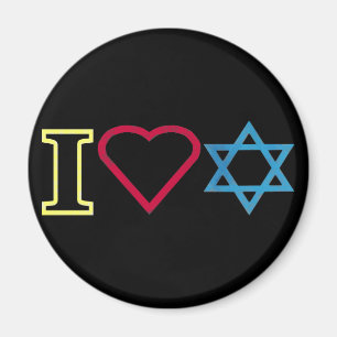 I Love Israel Magnet