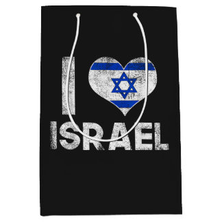 I Love Israel Medium Gift Bag