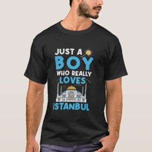 I Love Istanbul Travel Vacation Tourist Country Tu T-Shirt