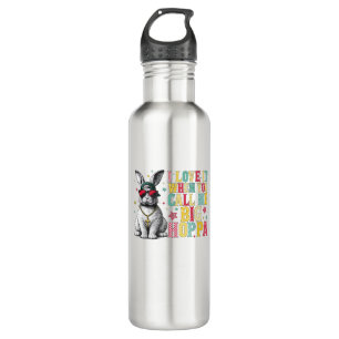 I Love It When You Call Me Big Hoppa Bunny Easter  710 Ml Water Bottle