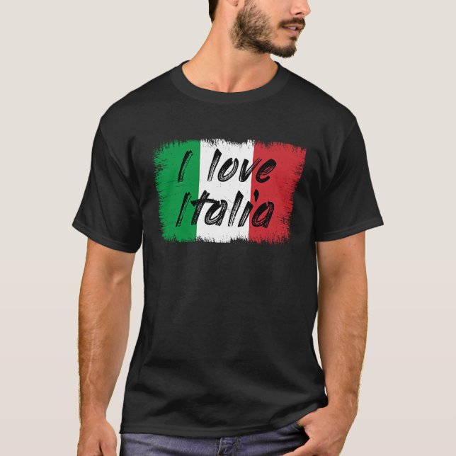 I love Italia Italy 2021 T-Shirt (Front)