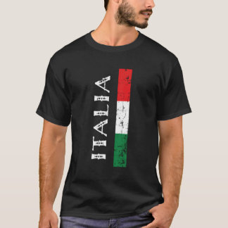I Love Italia Italy Flag Italian Heritage T-Shirt