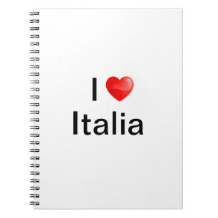 I love Italia Notebook