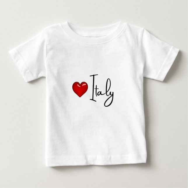 I love Italy Baby T-Shirt (Front)