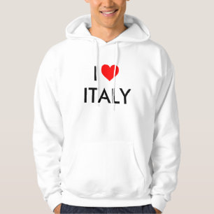 i love italy hoodie