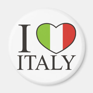 I Love Italy Magnet