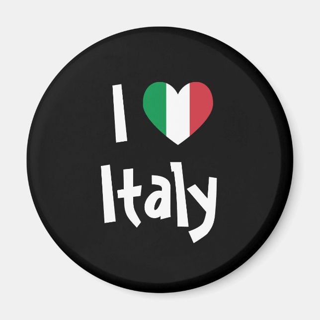 I Love Italy Magnet (Front)