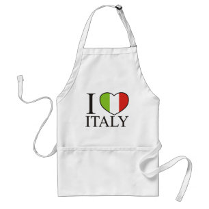 I Love Italy Standard Apron