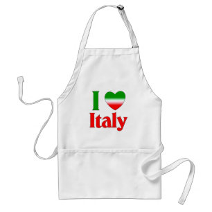 I Love Italy Standard Apron