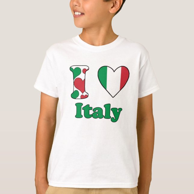 I love Italy T-Shirt (Front)