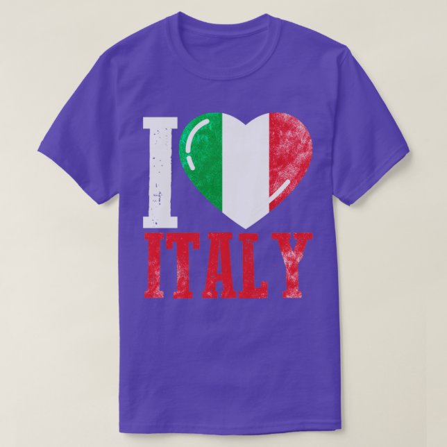 I love Italy T-Shirt (Design Front)