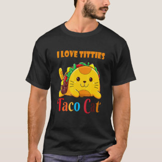 I Love Itties And Aco Cat Adult T-Shirt