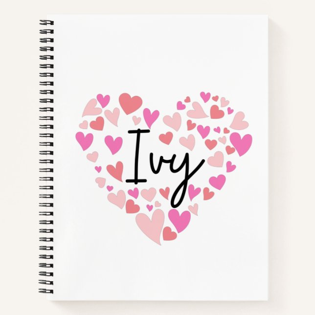 I love Ivy Notebook (Front)