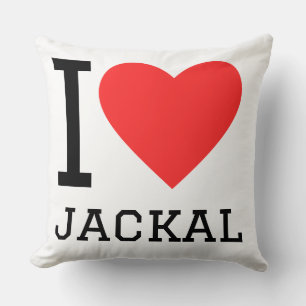 I love jackals cushion